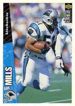Sam Mills Carolina Panthers 1996 Upper Deck Collector's Choice NFL #111